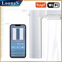 3 세대 숏 Tuya Wifi 전기 스마트 커튼 모터 동력 시스템 트랙로드 지능형 지원 Alexa Google Assist 자동커튼 3세대 tuya wifi전동커튼, [02] UK plug, [14] Standard set 7.2m