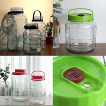 효소통 매실병 과일청 과일주 만들기 유리 플라스틱 5L 10L 15L 20L, 보드레효소통, 1개
