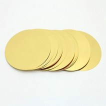 동판 황동 디스크 원형 플레이트 시트 직경 50mm 100mm 200mm 구리 합금, 21 3.0 x 50mm (2Pcs)