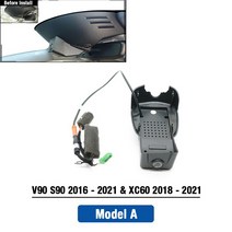 XF90MM 차량용 듀얼 코어 노바텍 와이파이 대시 카메라 비디오 볼보 S90 4, 11.Model A Dual Cam - Free Sam