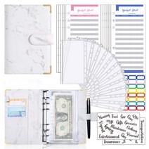 LINJIN A6 가계부 바인더 지갑 - 예산 관리 지출 정