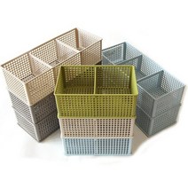 칸칸 정리 수납 바구니 바스켓 소 중 대 소품 다용도, 13-칸칸바스켓{소}