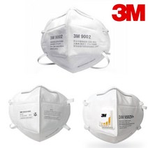 협력사 3M 1급 2급 접이식 방진 마스크 9502V 9502 9002