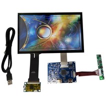 10.1 인치 터치 모니터 모듈 키트 HDIPS1366X768USB 재생 10 포인트 정전식 터치 안드로이드 라즈베리 파이 창 시스템 플러그 및 p