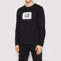 구찌 [CP COMPANY] 스퀘어 로고 프린팅 긴팔 티셔츠 12CMTS043A 005100W 999