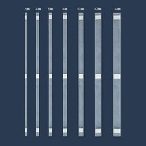 열접착 제본 스트립 북커버 10mm 60매 유치원 제본용품 공시생 책제본 문구덕후 책표지 교구제작 표지 인쇄