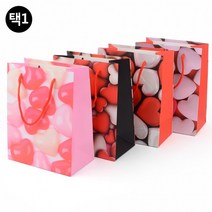 쇼핑백 고급 선물케이스 하트 코팅 종이쇼핑백 종이백