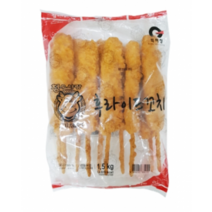 DF (청우)후라이드꼬치 150gx10개, 3개, 조리후섭취, 150g