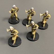 번들 WZK 뮤럴 캠비온 악마 몬스터 리얼의 미니어처 미니어쳐 콘 워터딥 드래곤 습격 보드게임 모델 TRPG 페인트, DE2007 5PCS