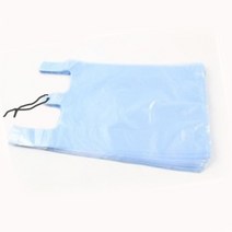 인터바겐 손잡이 검정 무지 비닐 봉투 약국 비닐백 포장백, 무지 38호 검정 300매