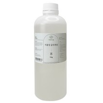 [자연의숲] 식물성글리세린 500g 글리세린 샴푸만들기 보습재료 천연화장품원료 천연비누만들기 재료 자연의숲, AW152 식물성글리세린1Kg