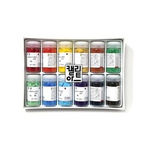 [나카가와]일본 봉황 분채12색세트(채색재료), [나카가와]일본 봉황 분채12색세트