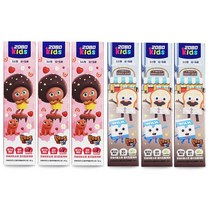 어린이불소도포 치약 2080키즈 초등학생 브레드이발소 베리믹스 소다버블향 80g X 3개, 소다버블향(80gX3개입)