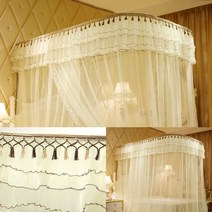 히뚜상점 레일형 침대모기장 200X220CM 베이지 현관방충문 셀프방충망 탈부착방충망 모기장문 붙이는방충망 미니모기장 방충망파는곳 방문방충망 방충망설치