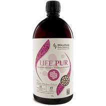mikrveda life pur 1리터 효소 발효 음료 33종의 박테리아 균주 초활성화 높은 세포 이용 가능 생체 이용 가능 비건 생 인증된 제조업체