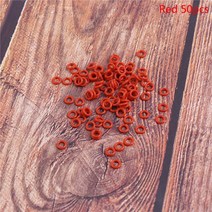 다트 기계 전자 보드 다트핀 다트 화살표 고무 O 링 50/100pc 미끄럼 방지 트 보드 액세서리, 02 Red 50