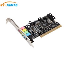 XT XINTE PCI 사운드 카드 5.1CH 5.1 채널 CMI8738 칩셋 오디오 인터페이스 PCI Express 5.1 스테레오 디지털 카드 데스크탑 사운드 카드|Soun, PCIE Port_One Size, PCIE Port, 상세 설명 참조0