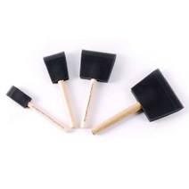 [젠]폼 브러쉬 USA 4종 1택 스펀지 붓 25mm 50mm 75mm 100mm