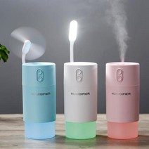 LLD-04 눈송이 미니가습기/LED/USB/초음파/차량용가습기/휴대용, 선택:스카이