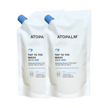 아토팜 [아토팜][1+1] 탑투토워시 리필 250ml (총 500ml), 단품없음