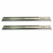 MDG8485 가구 책상 서랍 3단 댐핑 슬라이딩 볼 레일 450mm (철레일/서랍레일/2단레일/가구레일)