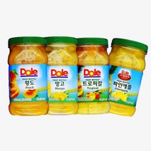 Dole 간편과일 후룻바틀 디저트 4종 666g, 1box, 망고바틀 2입