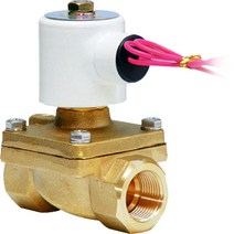 KCC 2포트솔레노이드밸브-황동몸체 HPW206-24V(DC), 쿠팡아토상회 1