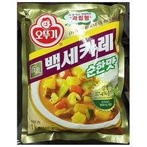 오뚜기 백세카레 순한맛, 1kg, 10개