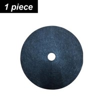 5 크기 정원 식물 커버 잡초 헝겊 냄비 뿌리 덮개 반지 부직포 15cm 27cm 32cm 42cm 직경 나무 보호 매트, 52cm_1 piece