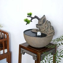 미니분수대실내 현관 순환 분수 장식 사무실 풍경, 조화