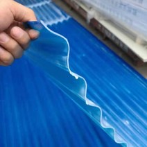 FRP 처마 지붕 골판 렉산 판넬 캐노피 슬레이트 넥산 방수 골판 복층 덮개 지붕재 5장, 17. 길이2.5m두께1.5t폭90cm(5장