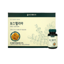 생활건강 보스웰리아 6개월분 60정x3박스 선물세트 퍼스트에디션 상어연골 관절 뼈 건강