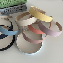 국내제작 여름 주문폭주 린넨 마 기본 무지 얇은 슬림한 제주도 휴양지 원피스 포인트 머리띠 헤어밴드