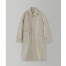 라퍼지스토어 LAFUDGESTORE 울리치 발마칸 오버 코트_아이보리