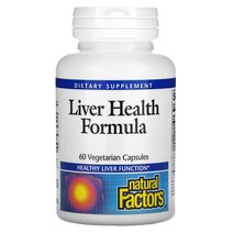 네추럴팩터스 Liver Health 포뮬러 60베지캡슐