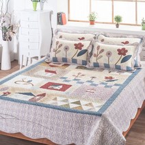 더와이 마이홈 퀼트 카페트 면 패드 거실 러그 160x210cm