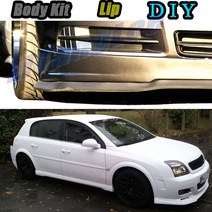 Vauxhall Signum Tune 자동차 수정 바디 키트 VIP Hella Flush Lips 용 Opel Signum 용 자동차 범퍼 립 프론트 스포일러 스커트 디플렉, 보여진 바와 같이, 1개