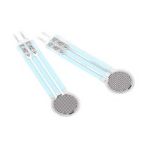 2Pcs 얇은 필름 압력 센서 FSR 유연한 벤드 힘 민감한 저항 20g ‑ 3kg, 한개옵션0