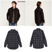 동아쇼핑 버커루 남성 울블렌드 체크 셔켓(B184JP370P)
