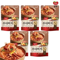 [다만세푸드] 동원 양반 수라 부대찌개 460gx5 (5팩) / 즉석국 즉석탕