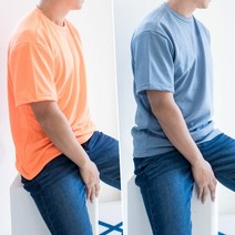 남자 오버핏 기본 무지티 면티셔츠 반팔티셔츠 22컬러