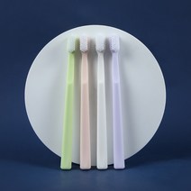 일본 간단한 부드러운 강모 가정용 칫솔 4 스틱 성인 스크럽 핸들 파인 부드러운 강모 칫솔 공장 도매, default