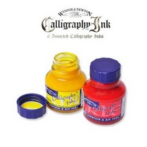 [273774][윈져&뉴톤] 캘리그라피 잉크 30ml, 상세설명 참조, [6042760]203_Crimson