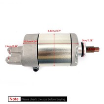 Areyou-샵 오토바이 스타터 모터 혼다 TRX 450 FE 포먼 포렉스 2002-2004 12V 액세서리, 한개옵션0