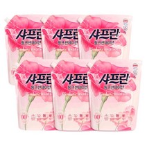 샤프란 핑크센세이션 리필 2.1L x 6개, 2100ml