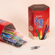모나미 롱롱 Plus 프러스펜 36색 + 워터 리얼 브러쉬 중필11·11 한정판, 36색 한정판