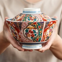 일본식 돈부리 덮밥 그릇 텐동 라멘 다이닝 업소용 공기, E