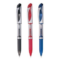 펜텔 에너겔 메탈 포인트 DX 중성펜 0.7mm BL57, 실버(C)／블루 잉크