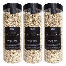 50년전통대현상회 혼합곡 3개세트 프리미엄잡곡, 1세트, 콩없는혼합 15곡 800g 3개세트
