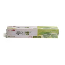 [풀리줄리] 롯데랩 가정용 주방 포장랩 (대) (30cmx50M)